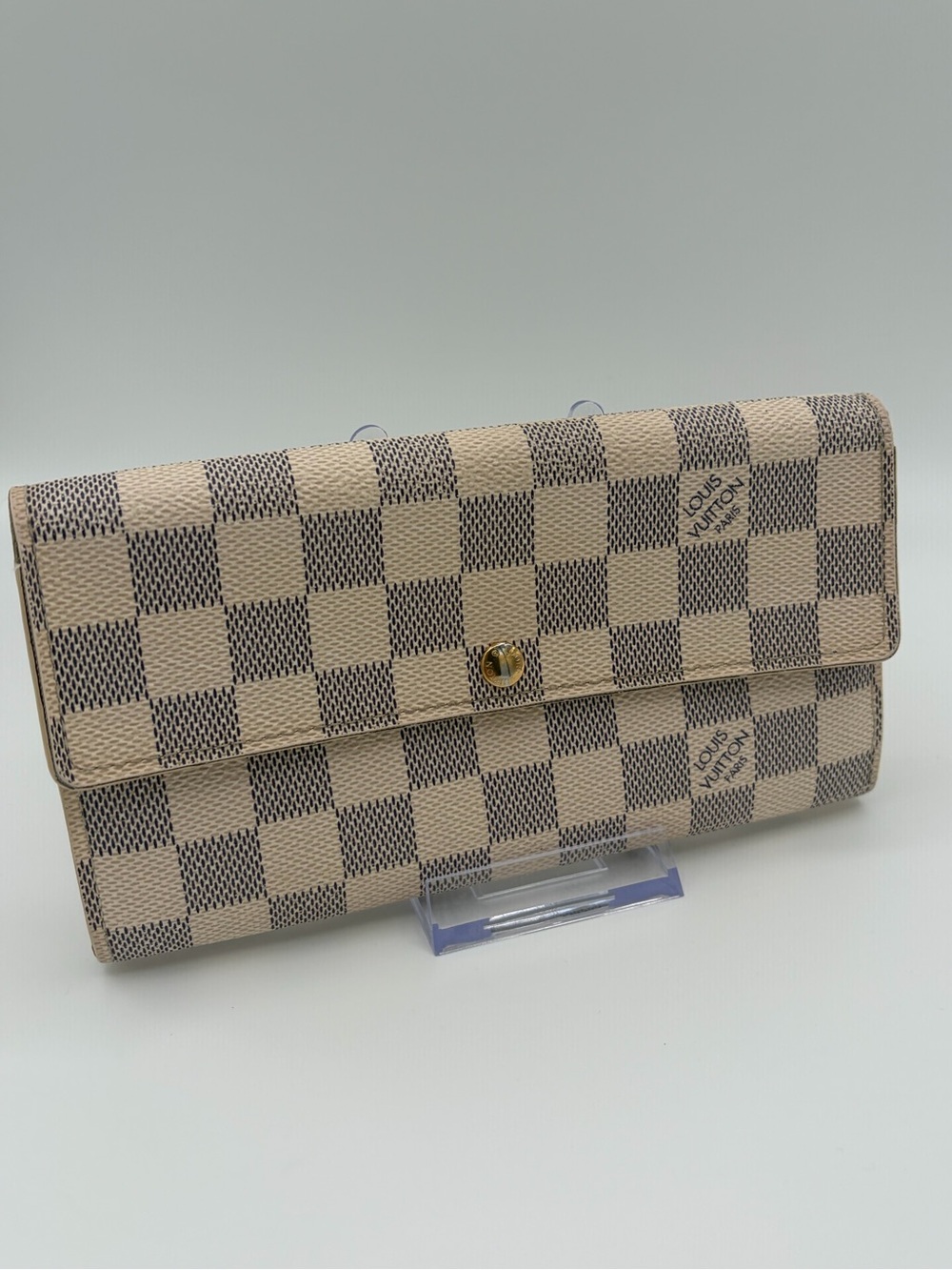 Louis Vuitton Damier Azur Sarah Wallet | Authentic Vintage ✨
